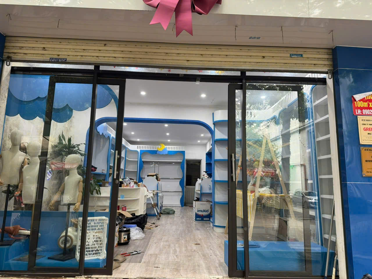 Cho thuê nhà nguyên căn Lãng Yên, 100m2 x3 tầng, DTXD 60m2, KD, VP đỉnh - Ảnh chính